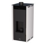 Poêle à pellet - SANS ELECTRICITE - FREE 6 kW couleur blanc